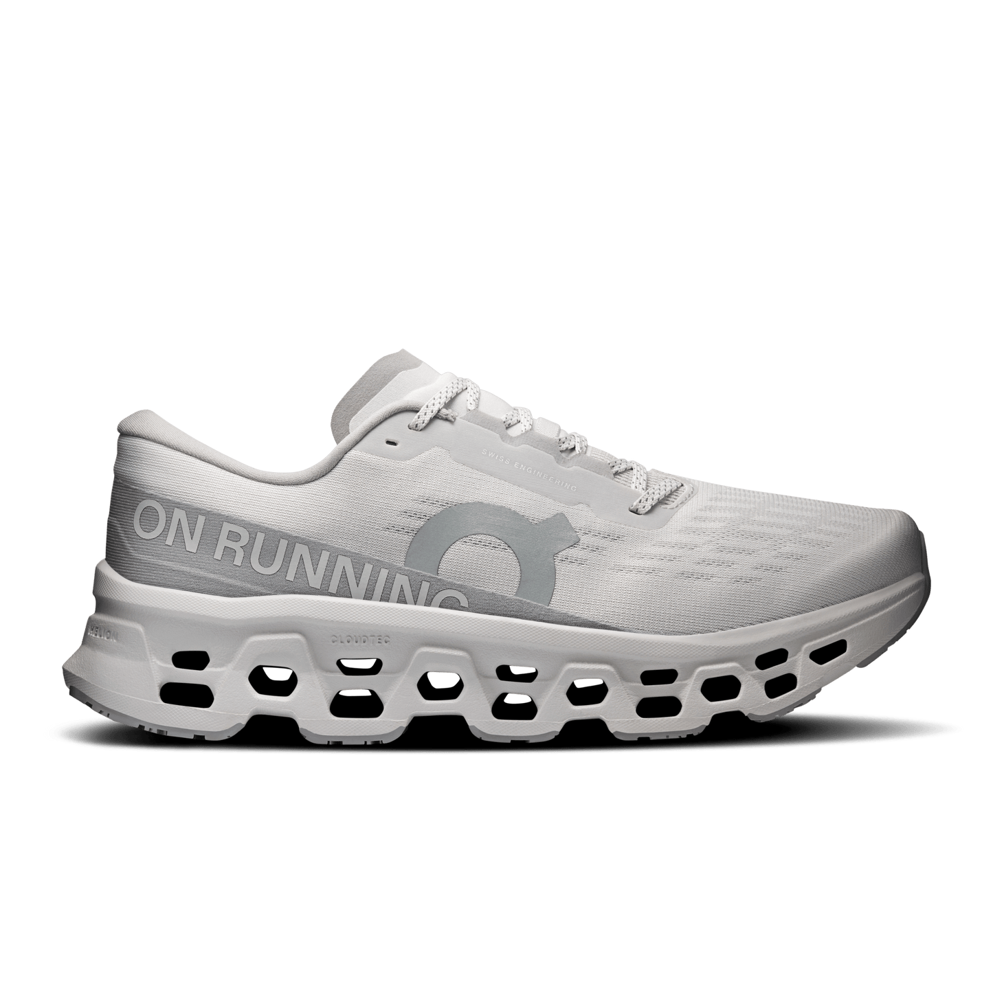 On Men’s Cloudmonster 3 – Wolf / Wolf - Interval Running