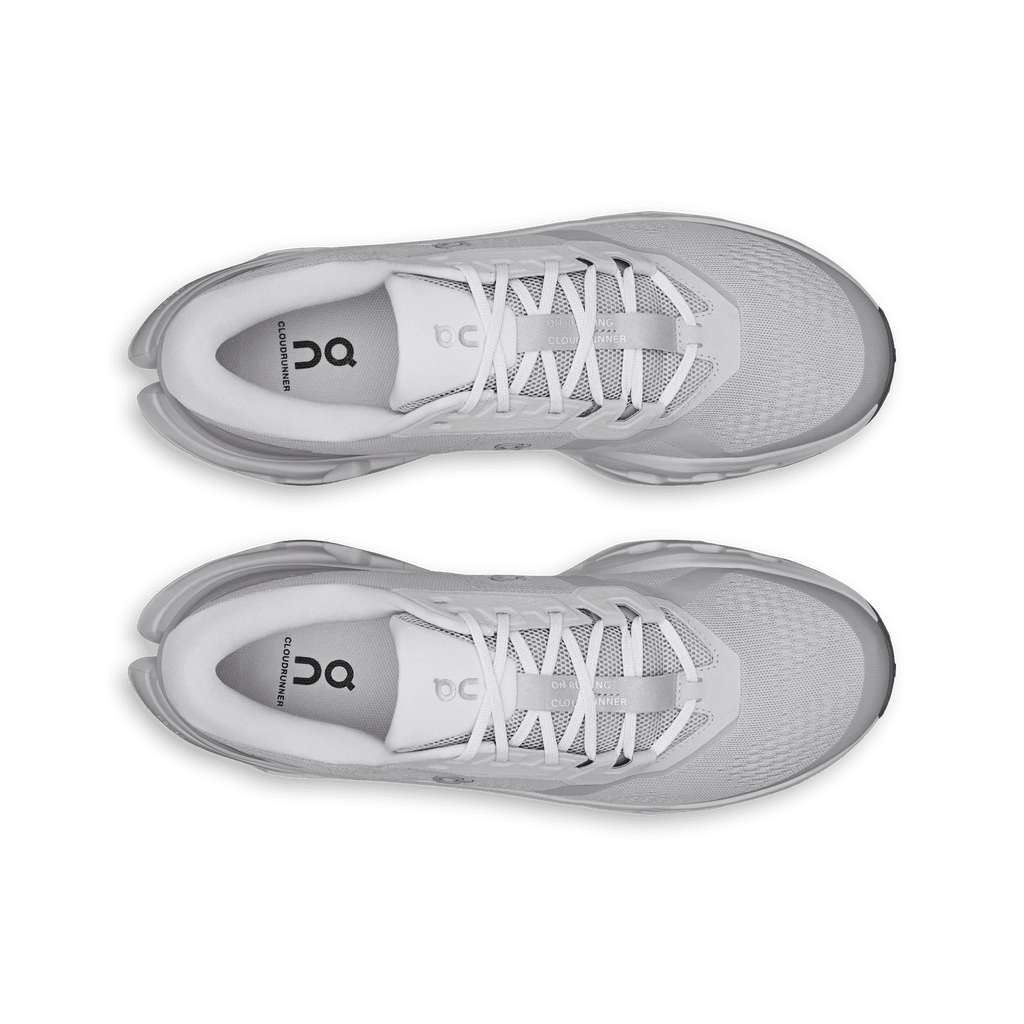 On Men’s Cloudrunner 3 - Glacier / Alloy - Interval Running