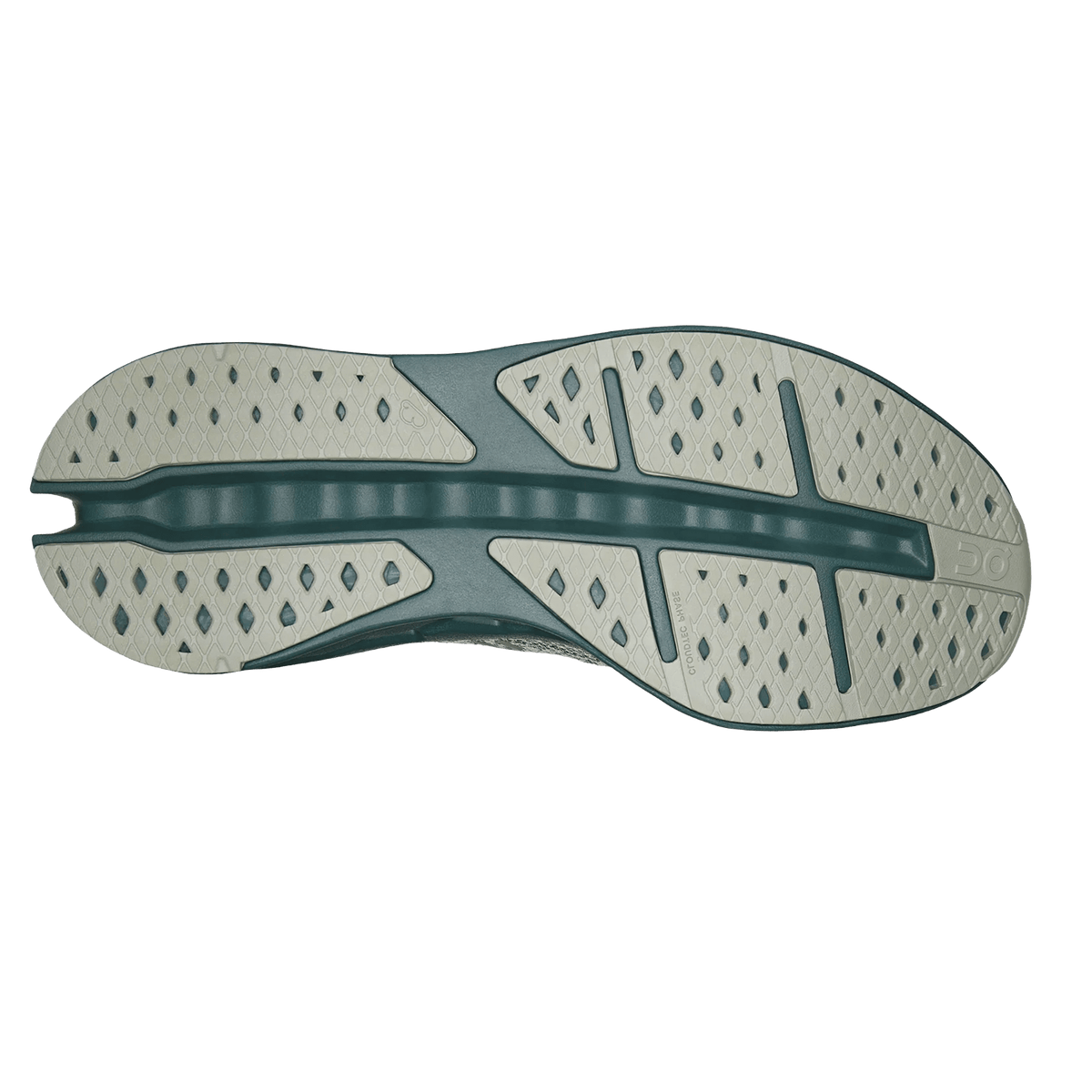 On Men’s Cloudsurfer Max – Iceberg / Olive - Interval Running