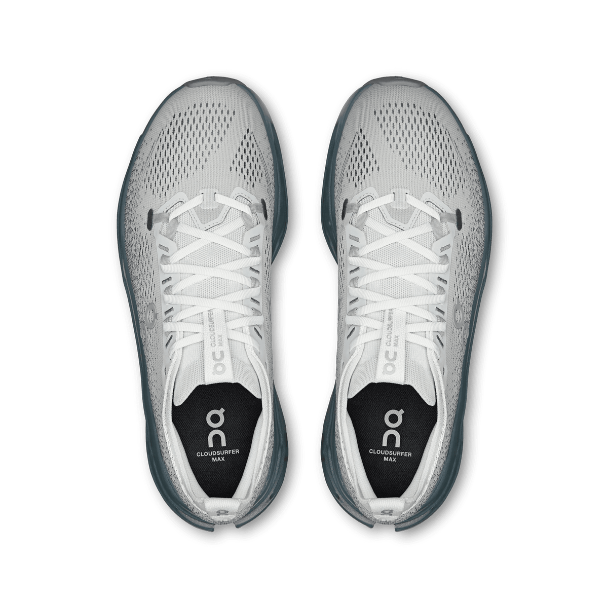 On Men’s Cloudsurfer Max – Iceberg / Olive - Interval Running
