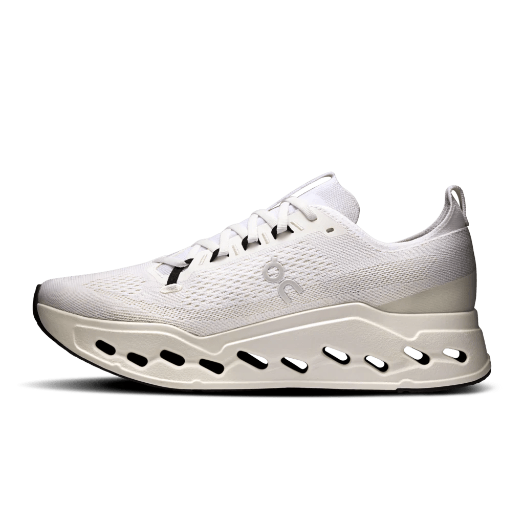 On Men’s Cloudsurfer Max – White - Interval Running