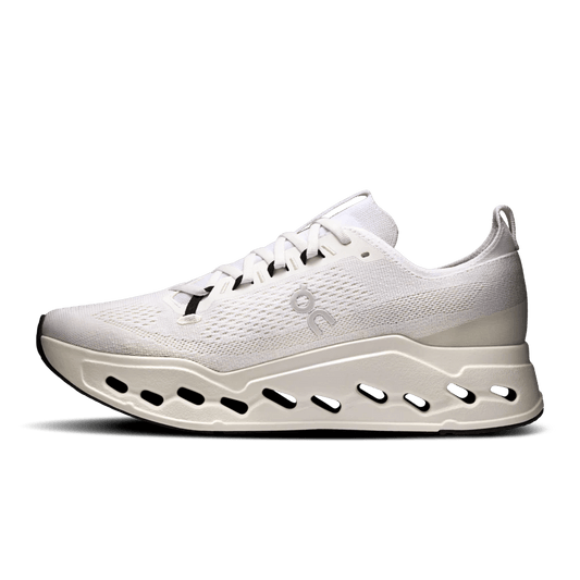 On Men’s Cloudsurfer Max – White - Interval Running