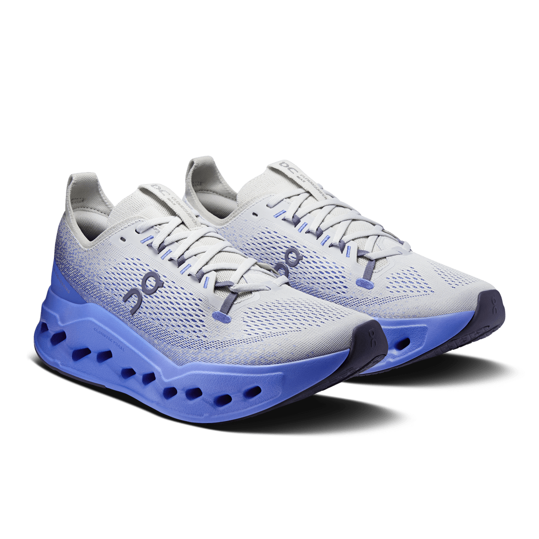 On Men’s Cloudsurfer Max – Wolf / Sailor - Interval Running
