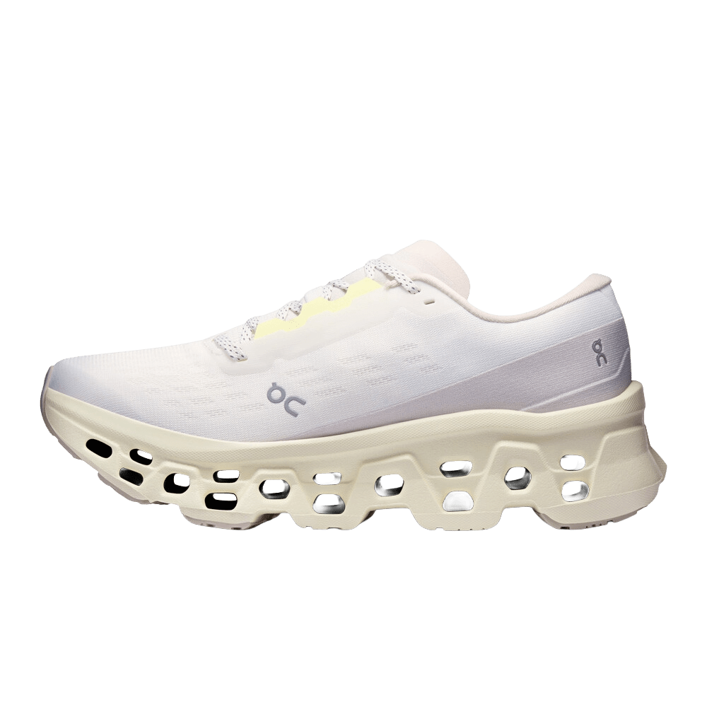 On Women’s Cloudmonster 3 - Ivory / Seedling - Interval Running