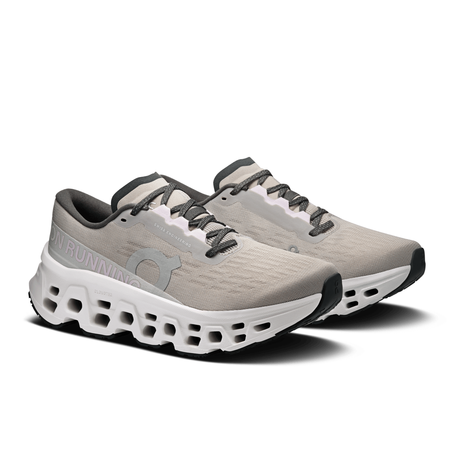 On Women’s Cloudmonster 3 - Truffle / Ivory - Interval Running