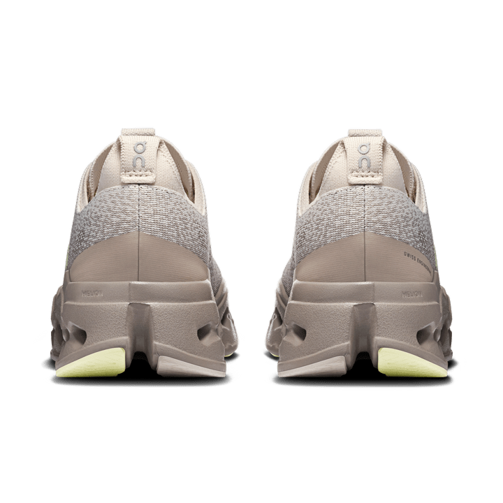 On Women’s Cloudsurfer Max - Pelican / Limelight - Interval Running
