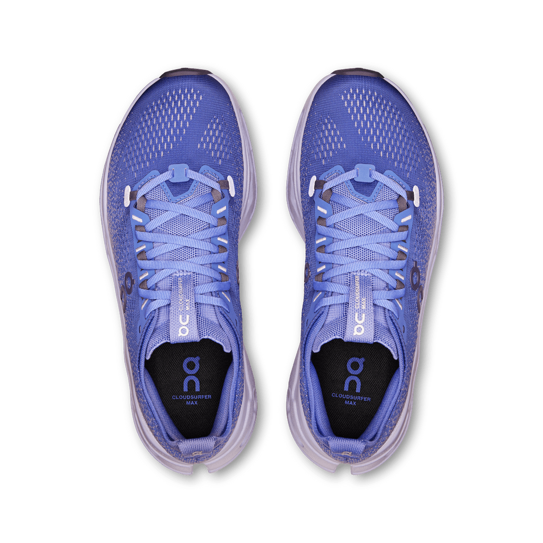 On Women’s Cloudsurfer Max - Sailor / Thistle - Interval Running