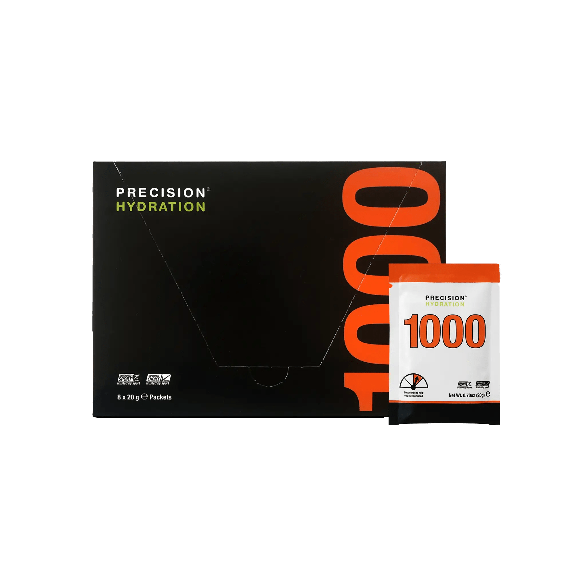 Precision Fuel & Hydration Packets - PH 1000 - Interval Running