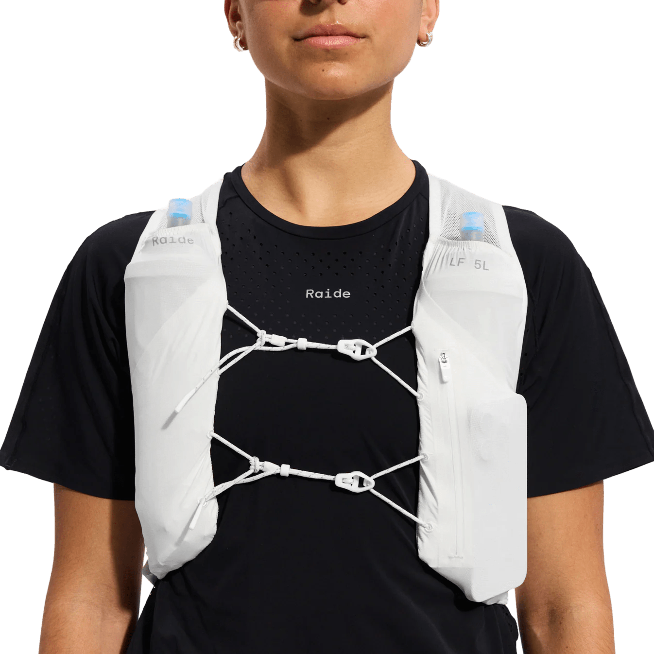 Raide LF 5L Running Vest | White - Interval Running
