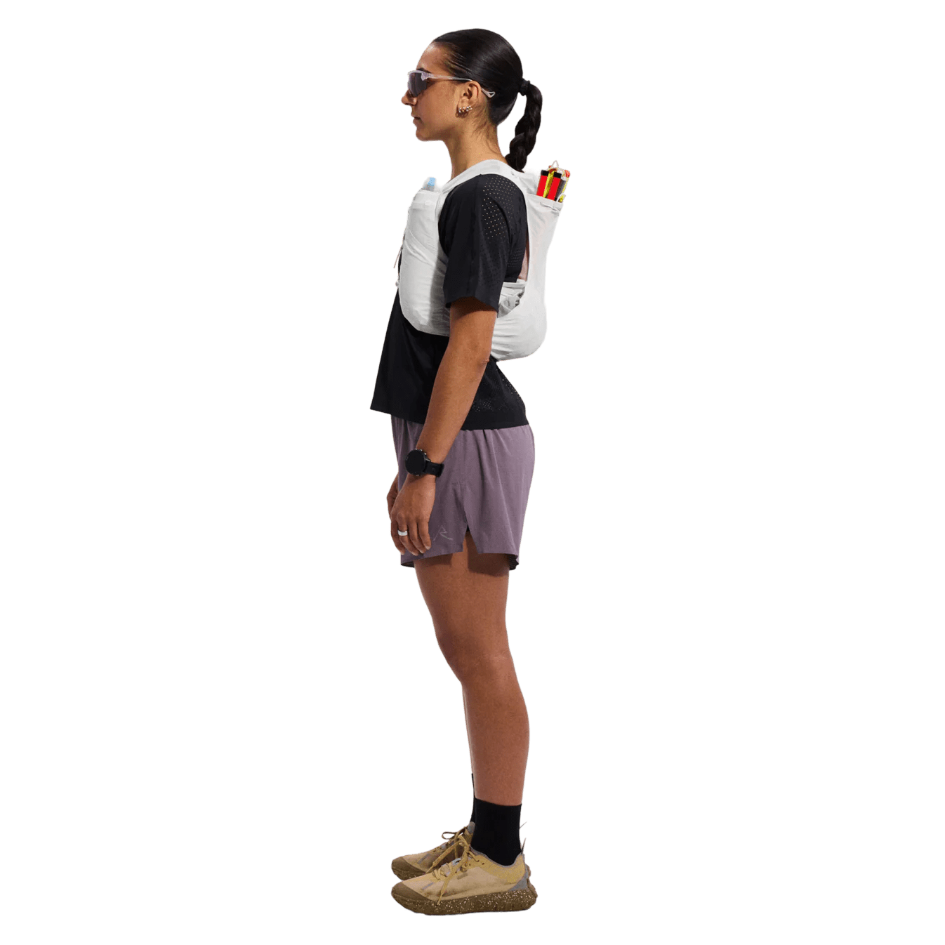 Raide LF 5L Running Vest | White - Interval Running