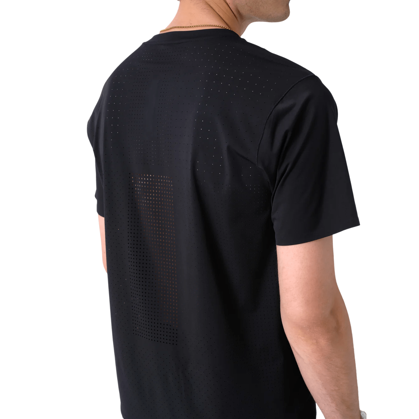 Raide Men's Thermal Dispersion Tee – Black - Interval Running