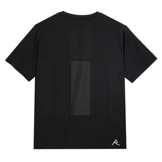 Raide Men's Thermal Dispersion Tee – Black - Interval Running