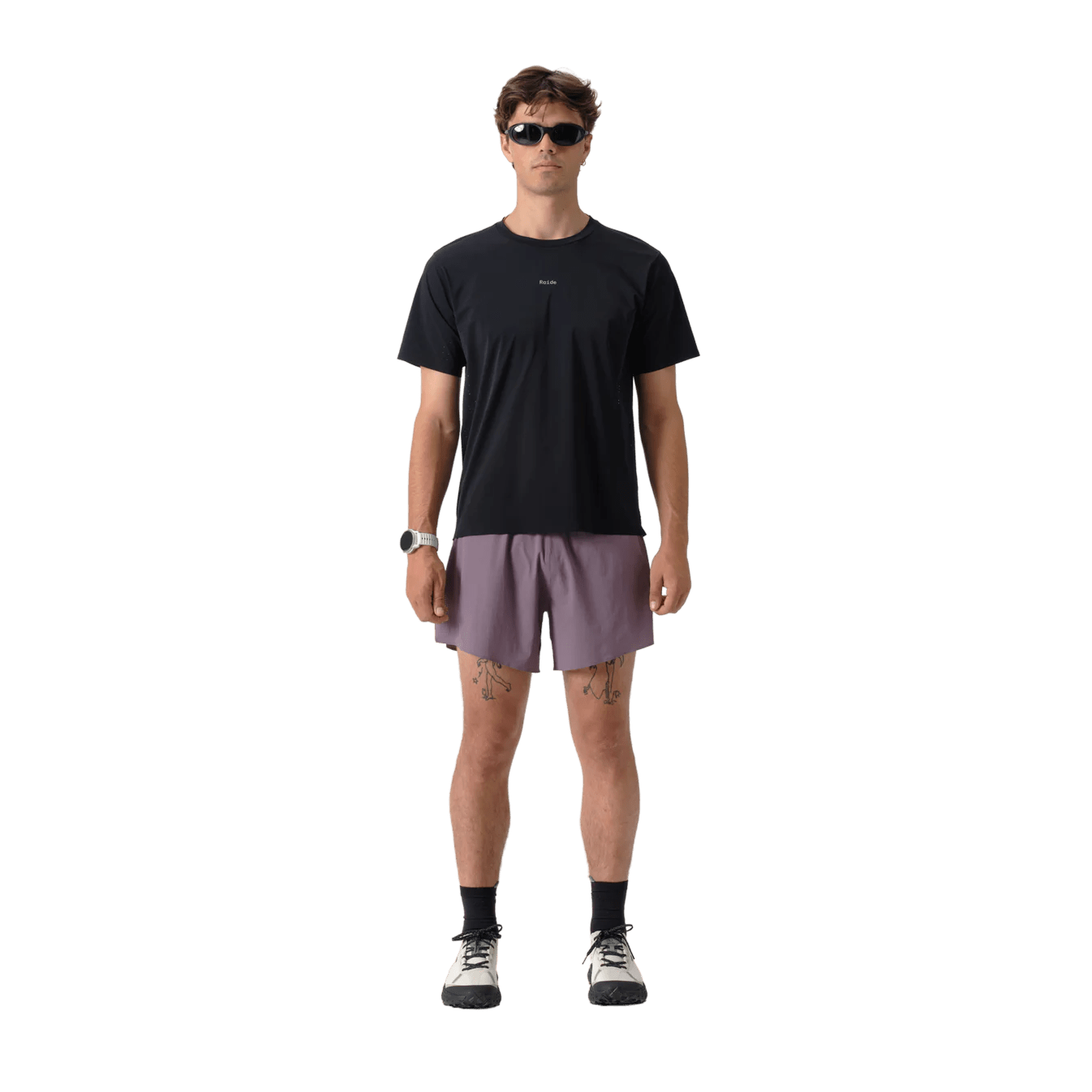 Raide Men's Thermal Dispersion Tee – Black - Interval Running