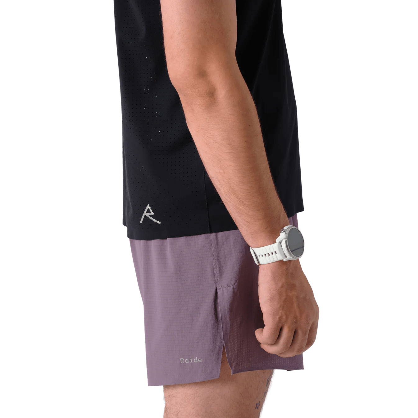 Raide Men's Thermal Dispersion Tee – Black - Interval Running