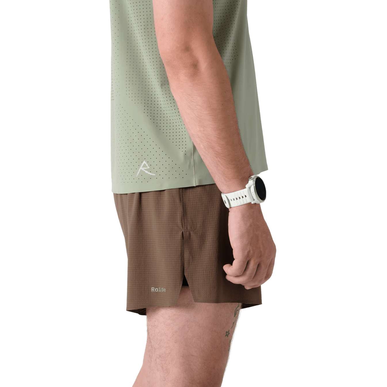 Raide Men's Thermal Dispersion Tee – Willow - Interval Running