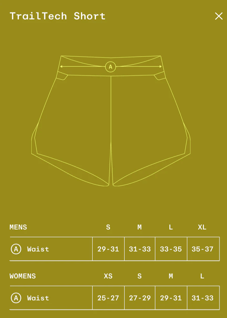 Raide Men's TrailTech Short | Black - Interval Running