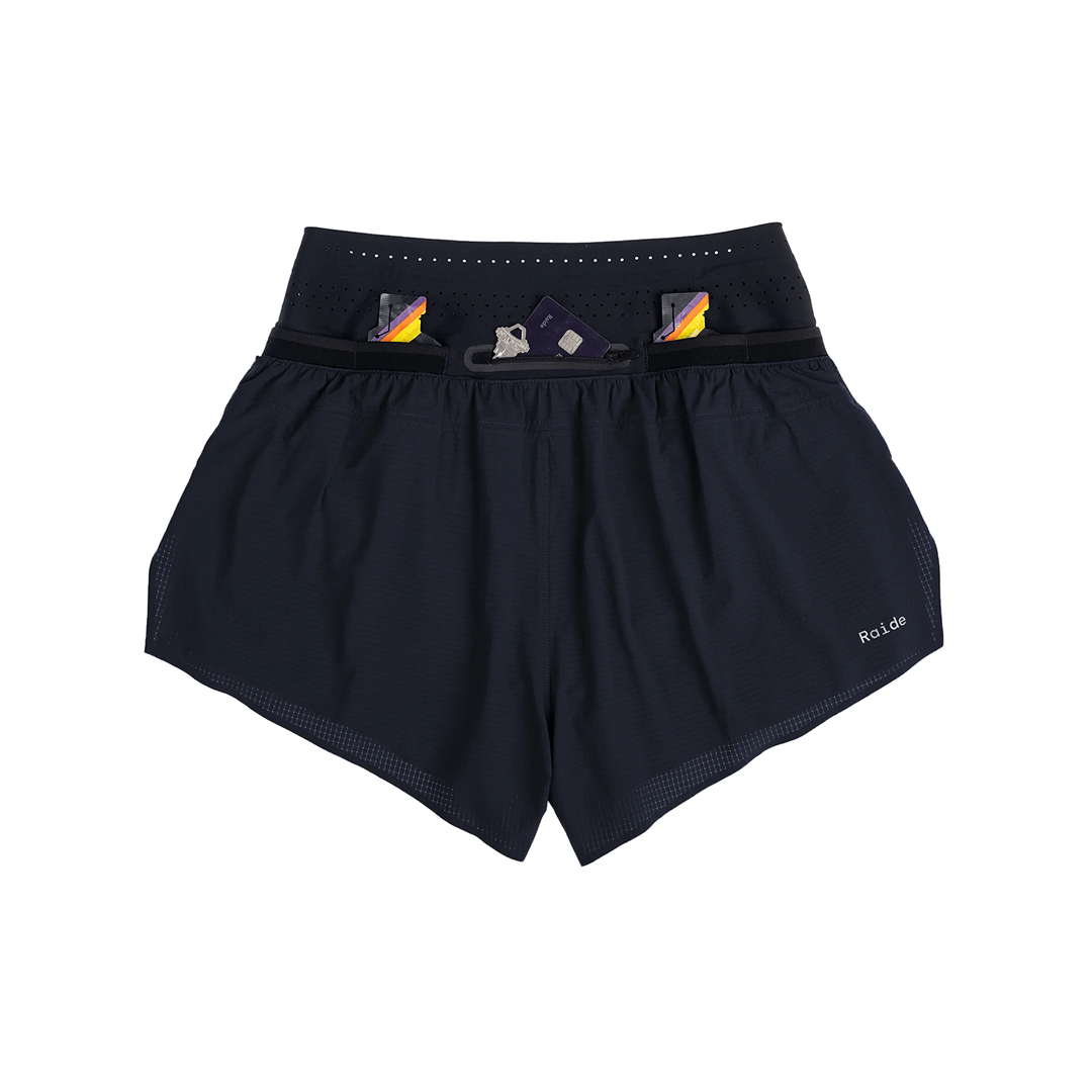 Raide Women's TrailTech Short | Black - Interval Running