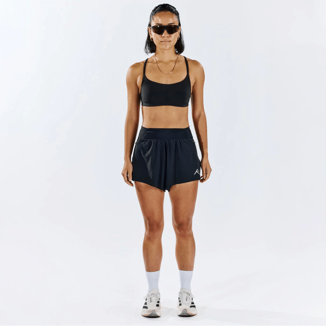 Raide Women's TrailTech Short | Black - Interval Running