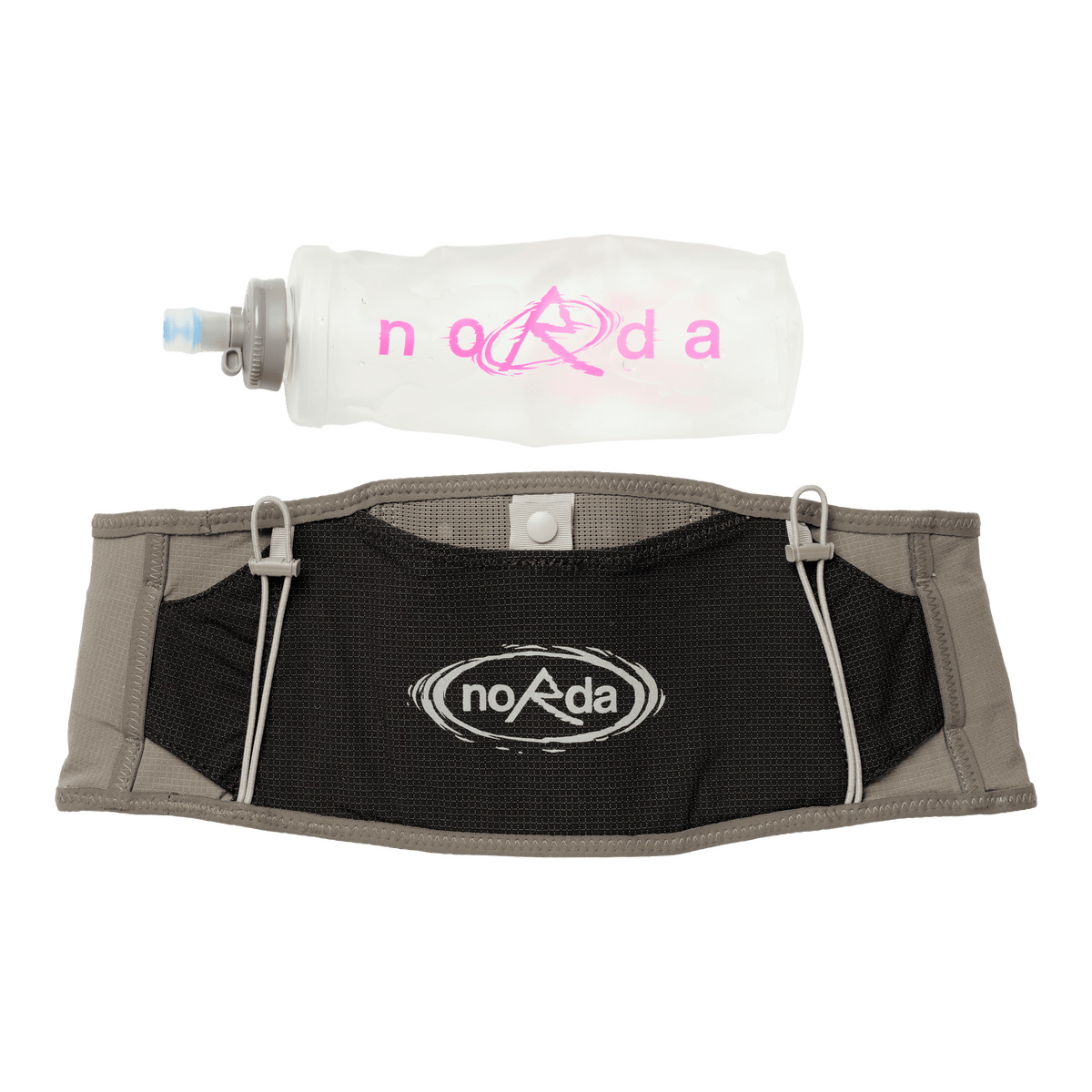Raide x Norda LF 2L Running Belt – Brown - Interval Running