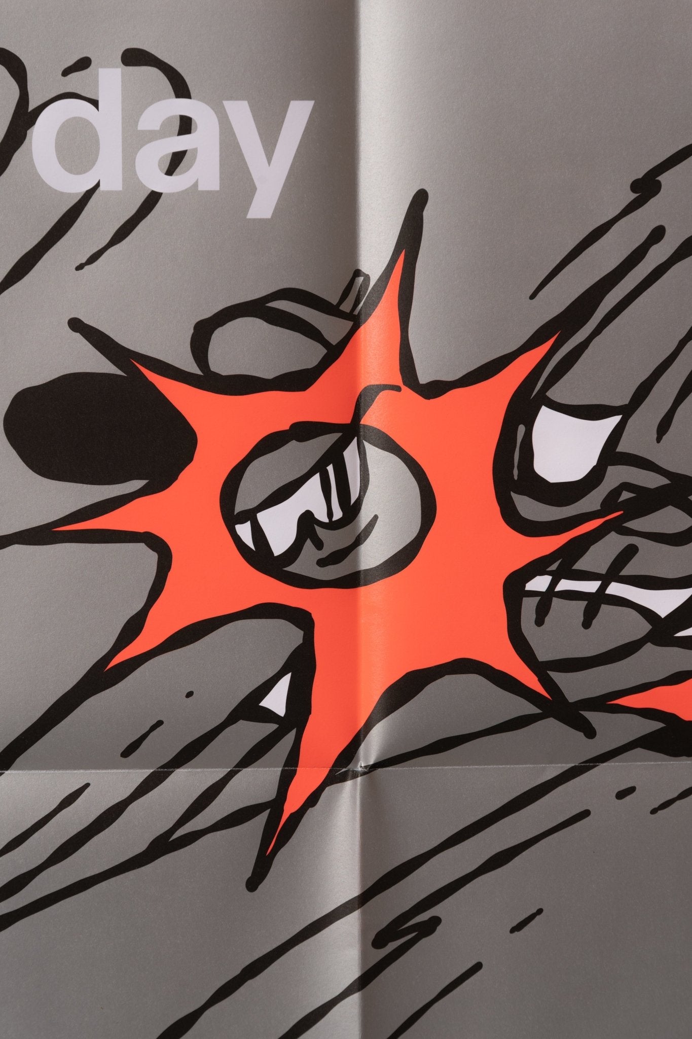 Rebel by Day, Rebel by Night - Limited Edition Edinburgh Fringe Poster - Interval Running