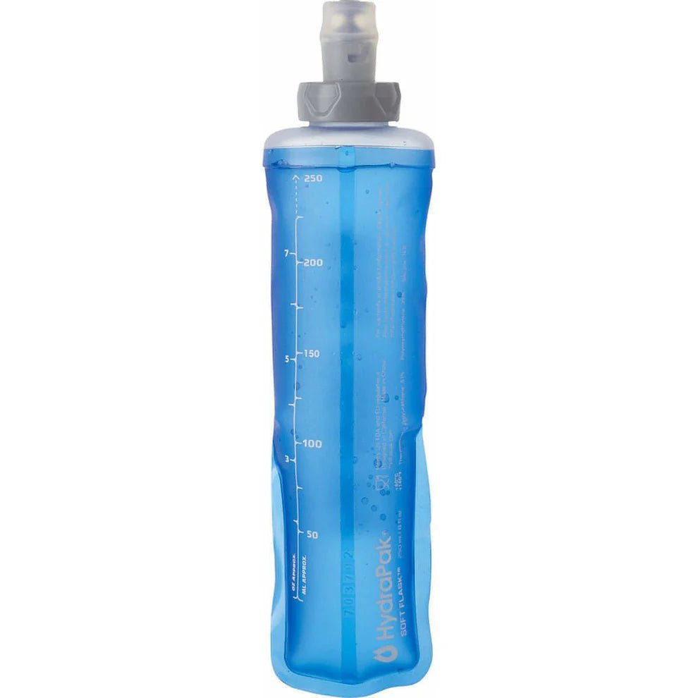Salomon 250ml Soft Flask - Clear Blue - Interval Running