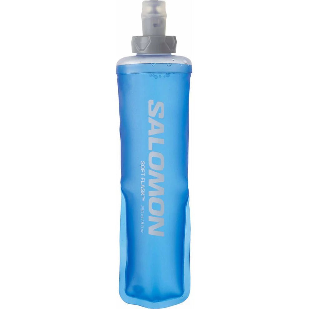 Salomon 250ml Soft Flask - Clear Blue - Interval Running