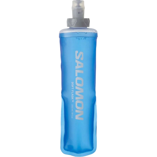 Salomon 250ml Soft Flask - Clear Blue - Interval Running