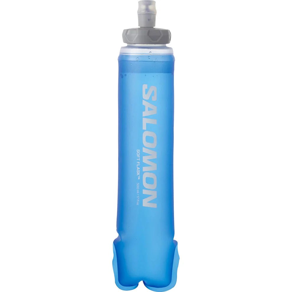 Salomon 500ml Soft Flask - Clear Blue - Interval Running