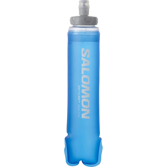 Salomon 500ml Soft Flask - Clear Blue - Interval Running