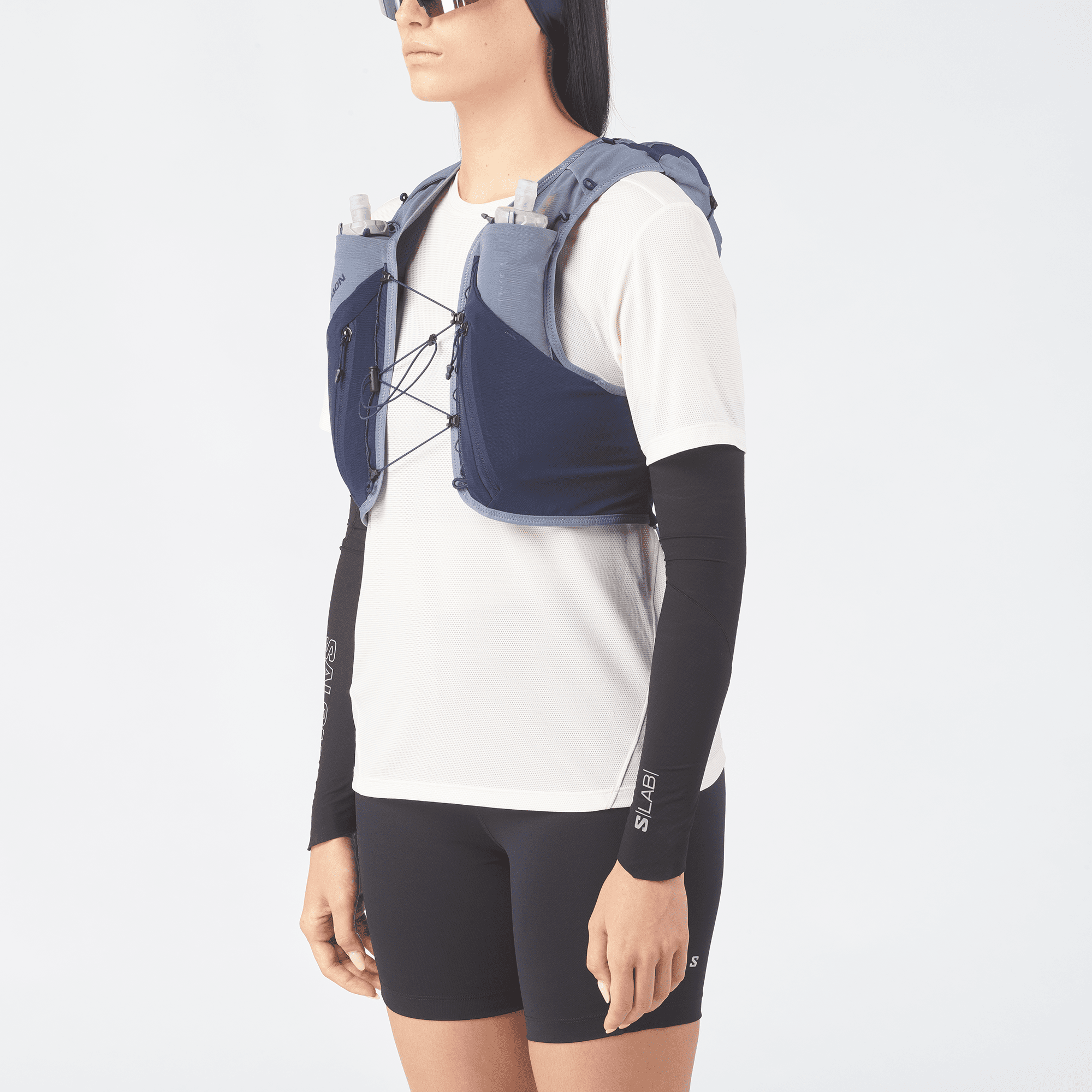 Salomon Adv Skin 12 Gradient - Unisex - Maritime Blue / Grisaille - Interval Running