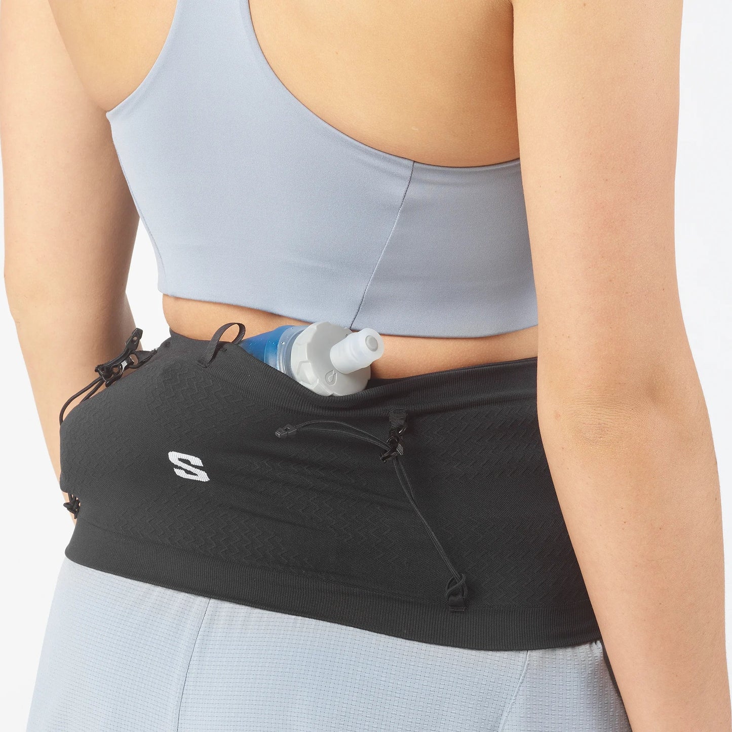 Salomon ADV Skin Seamless Belt - Black - Interval Running