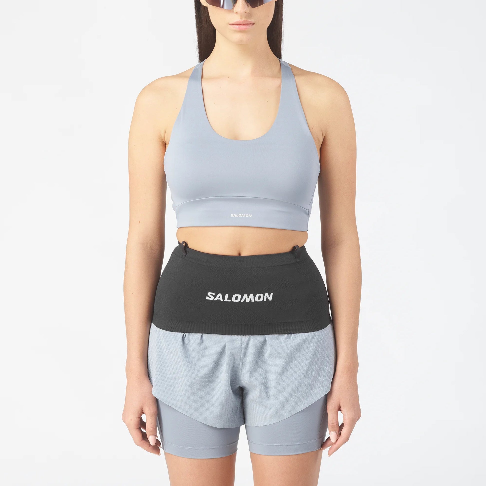 Salomon ADV Skin Seamless Belt - Black - Interval Running