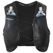 Salomon Advance Skin 12 Running Vest - Black - Interval Running