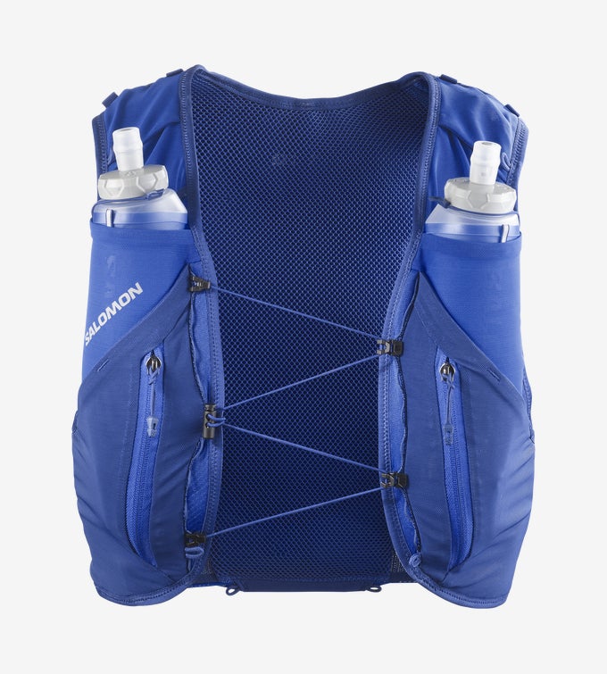 Salomon Advance Skin 12 Running Vest - Nautical Blue / Limoges - Interval Running