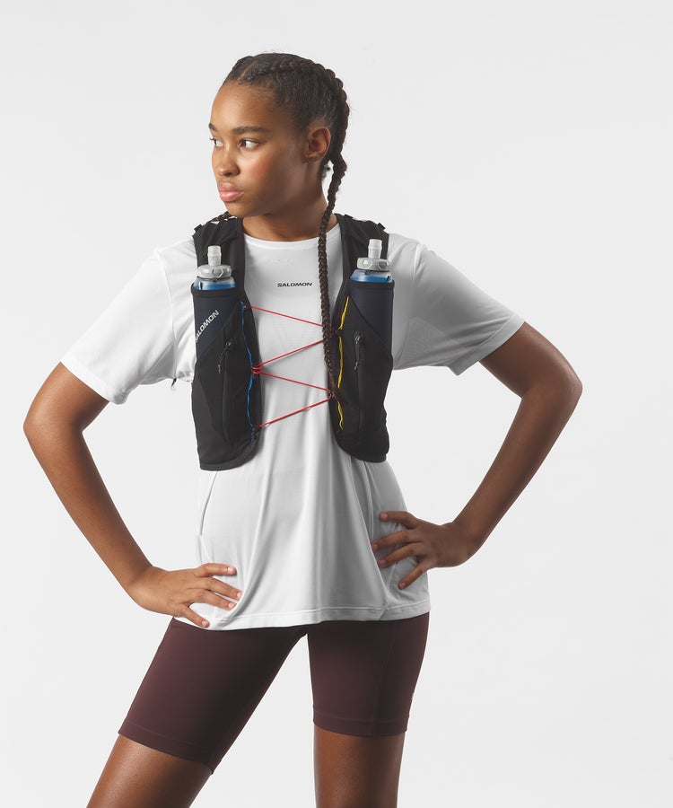 Salomon Advance Skin 12 Running Vest - Race Flag - Interval Running