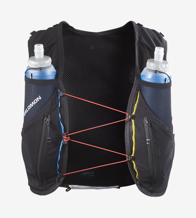 Salomon Advance Skin 12 Running Vest - Race Flag - Interval Running