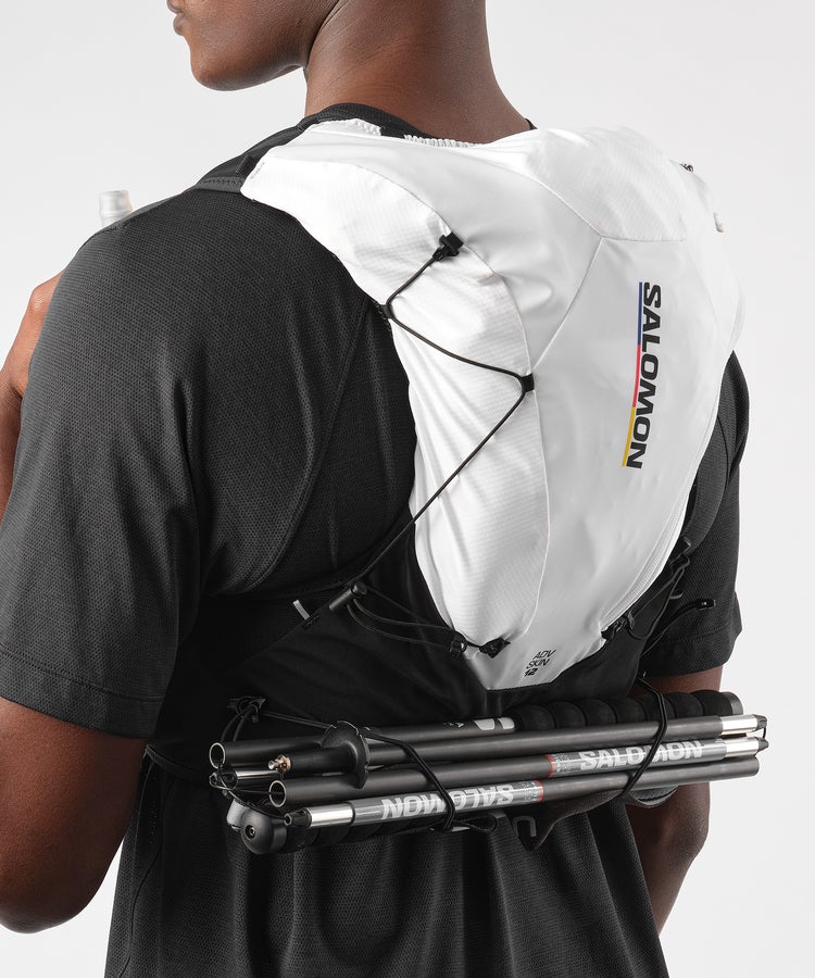 Salomon Advance Skin 12 Running Vest - Race Flag - Interval Running