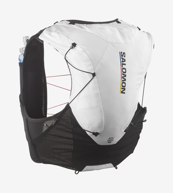 Salomon Advance Skin 12 Running Vest - Race Flag - Interval Running