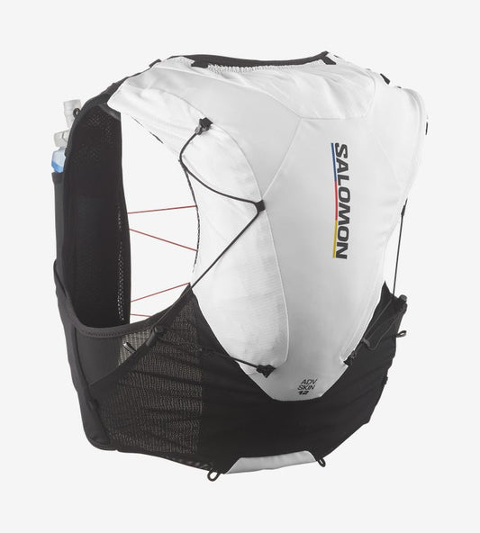 Salomon Advance Skin 12 Running Vest - Race Flag - Interval Running