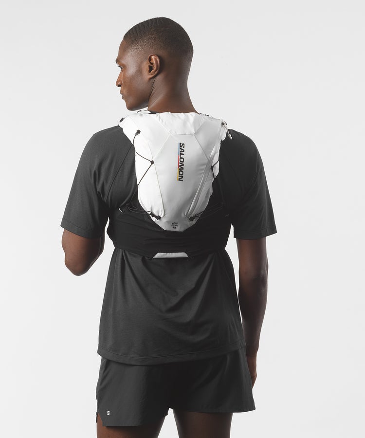 Salomon Advance Skin 12 Running Vest - Race Flag - Interval Running