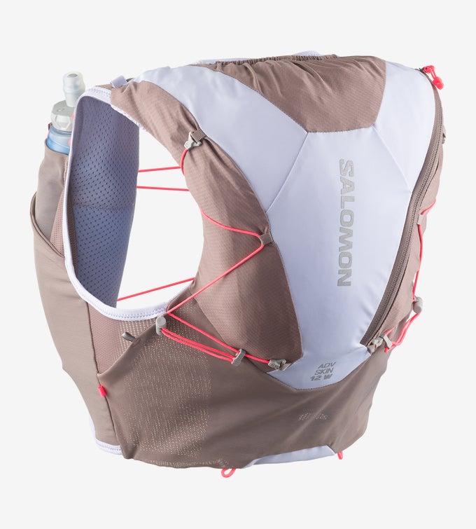 Salomon Advance Skin 12 Women's Running Vest - Nine Iron / EXCALIBUR / COSMIC SKY - Interval Running