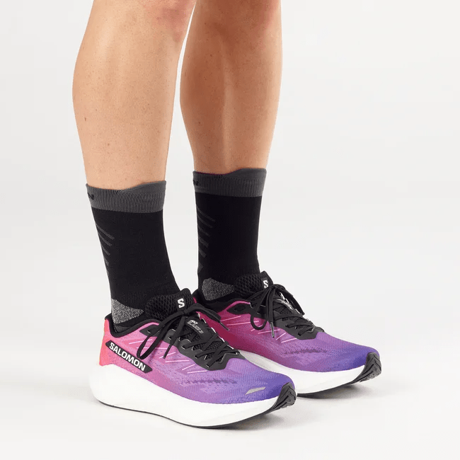 Salomon Men's Aero Blaze 3 | Neon Flame / Liberty / White - Interval Running