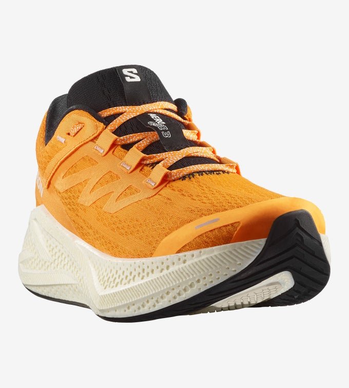 Salomon Men's Aero Glide 3 - Turmeric / White / Black - Interval Running