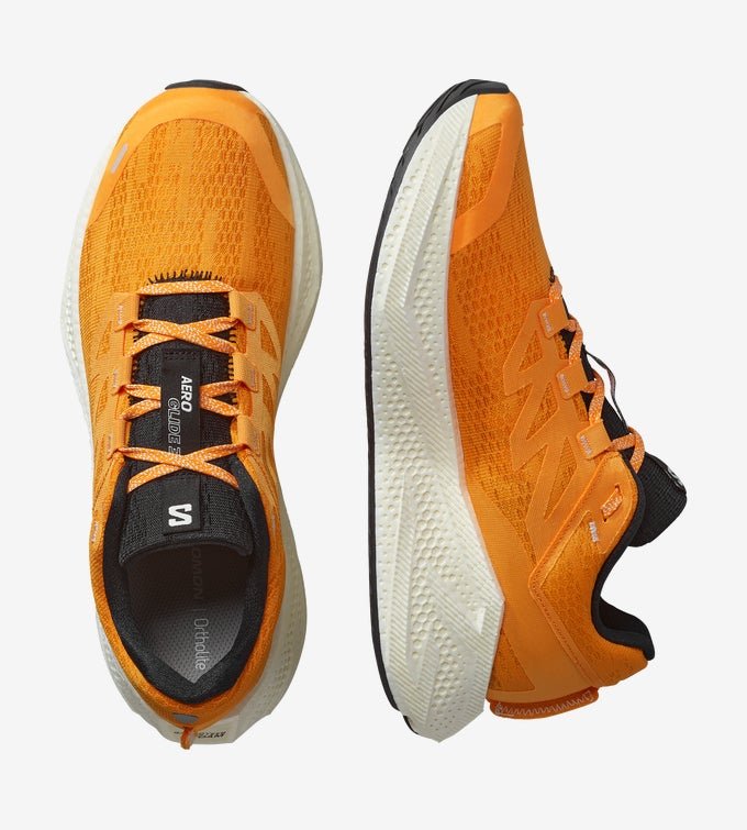 Salomon Men's Aero Glide 3 - Turmeric / White / Black - Interval Running