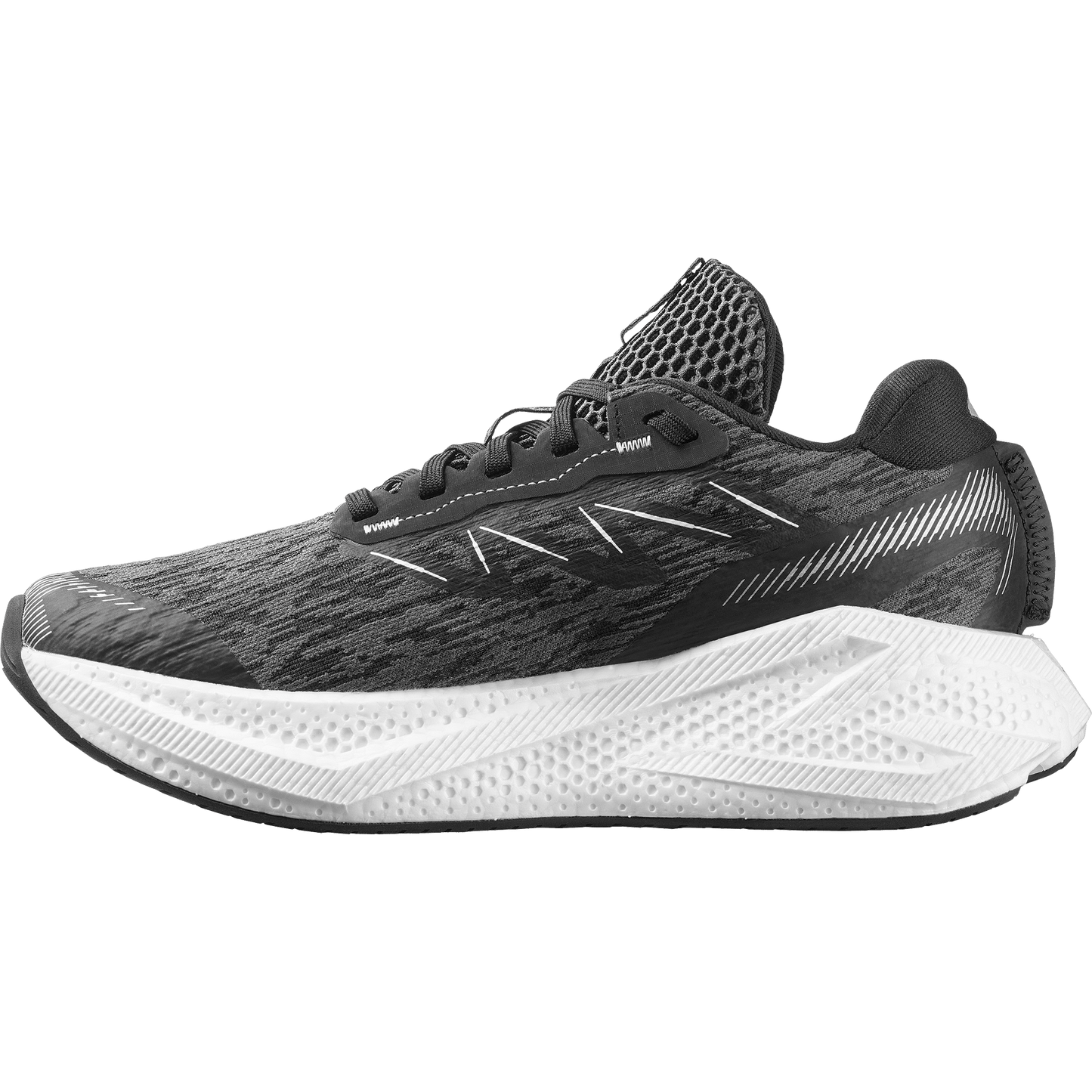 Salomon Men's Aero Glide 4 – Black / White - Interval Running