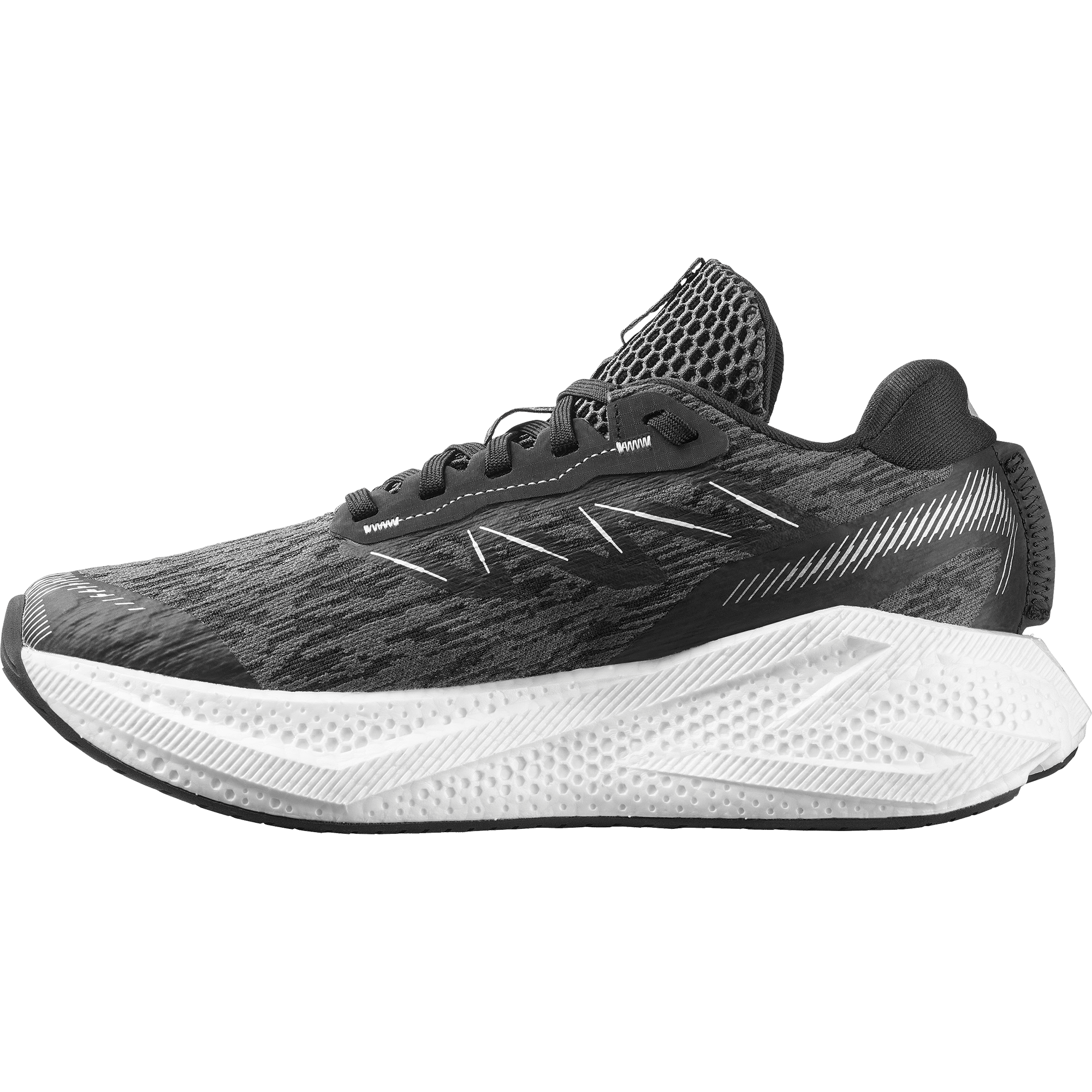 Salomon Men's Aero Glide 4 – Black / White - Interval Running