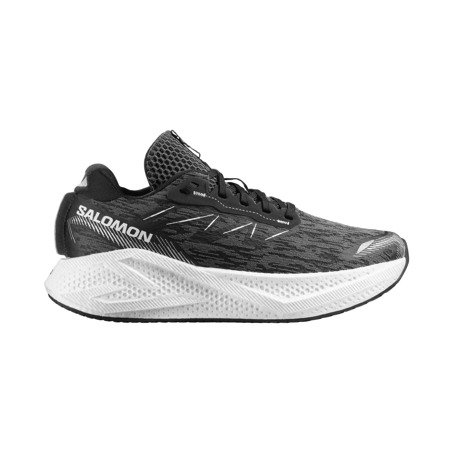 Salomon Men's Aero Glide 4 – Black / White - Interval Running