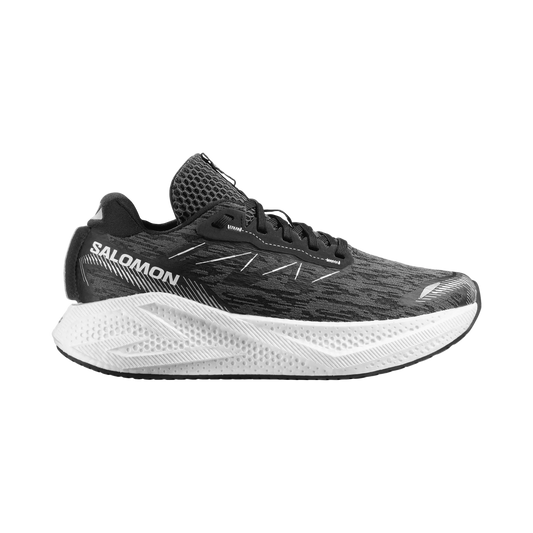 Salomon Men's Aero Glide 4 – Black / White - Interval Running