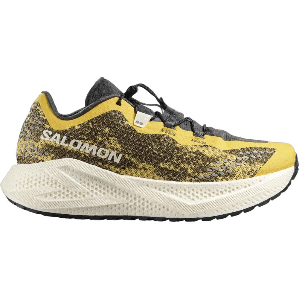Salomon Men's Aero Glide 4 GRVL – Beach Ball / Asphalt - Interval Running