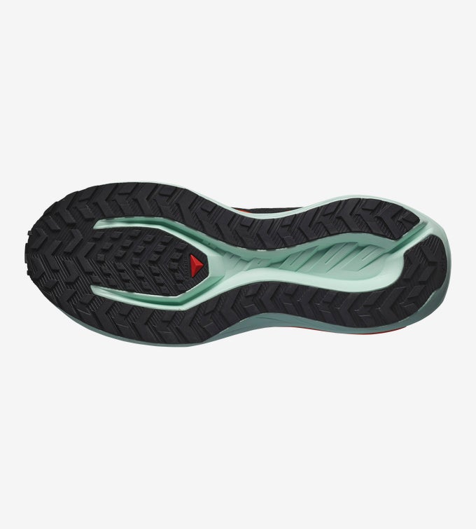 Salomon Men's DRX DEFY GRVL - Black / Cherry Tomato / Bay - Interval Running